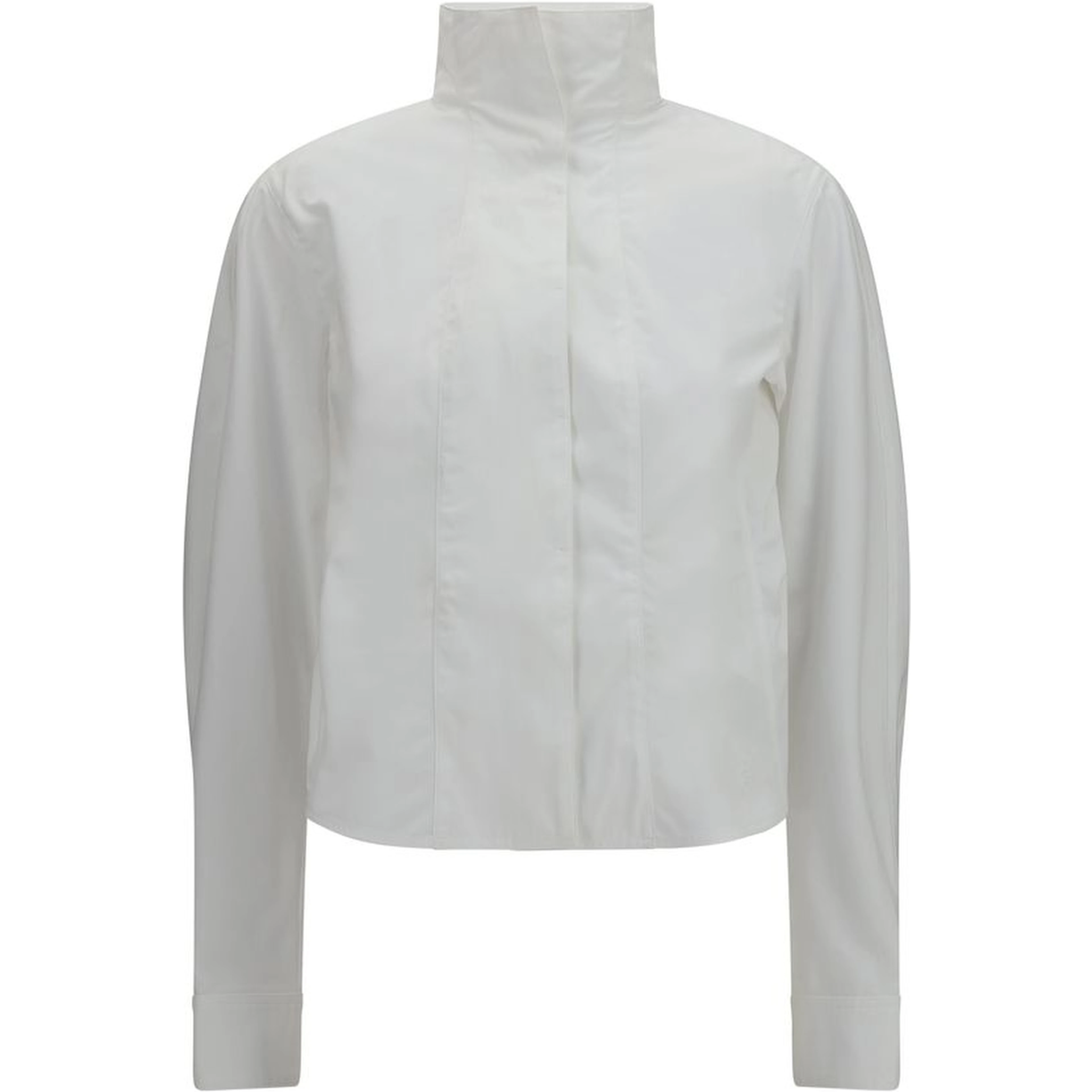 White Cotton Dress Shirt
