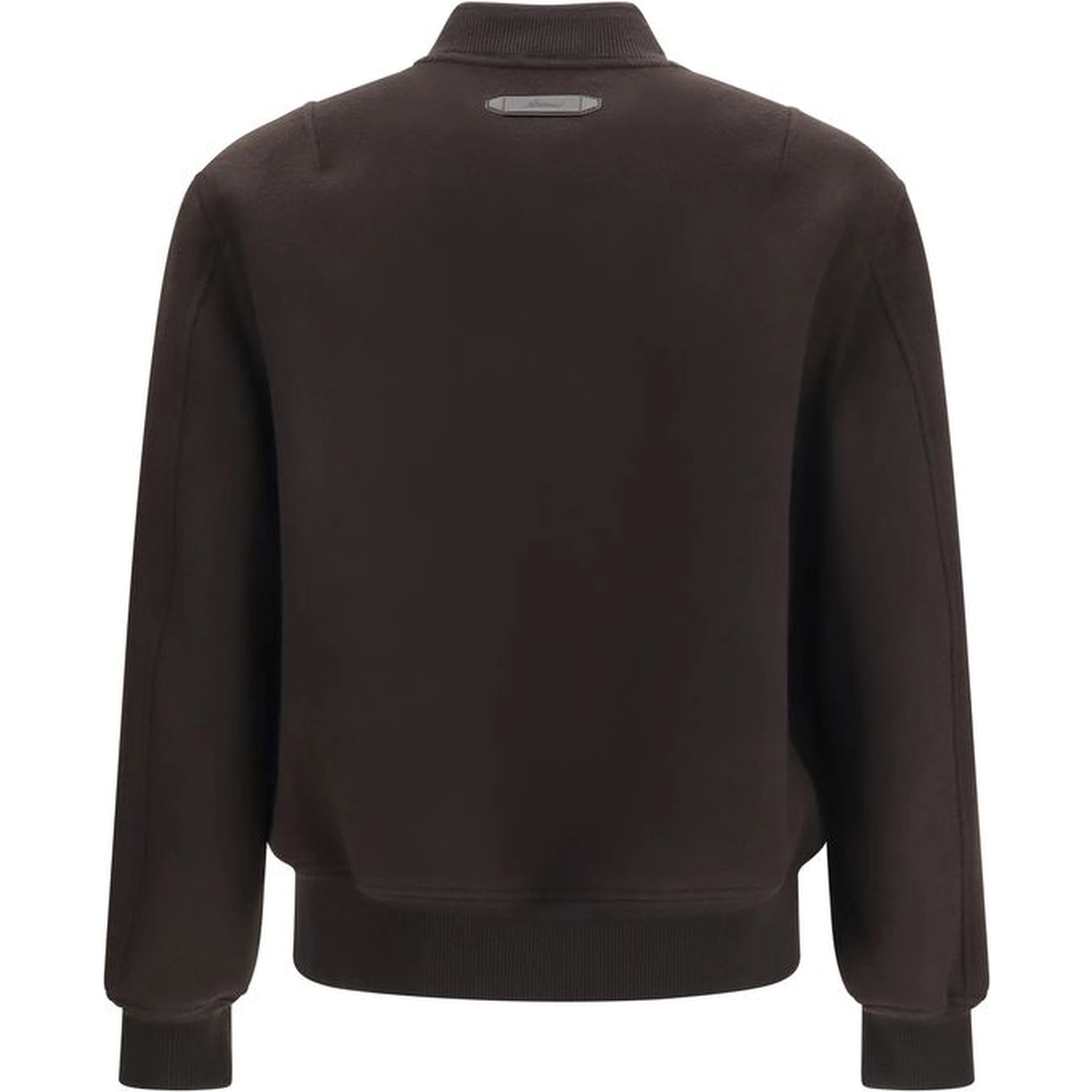 Brown Wool Oves Aries Bomber