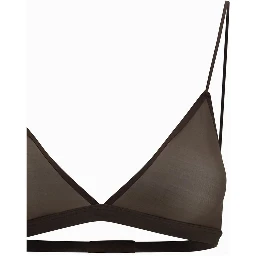 Brown Nylon Bra