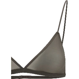 Gray Nylon Bra