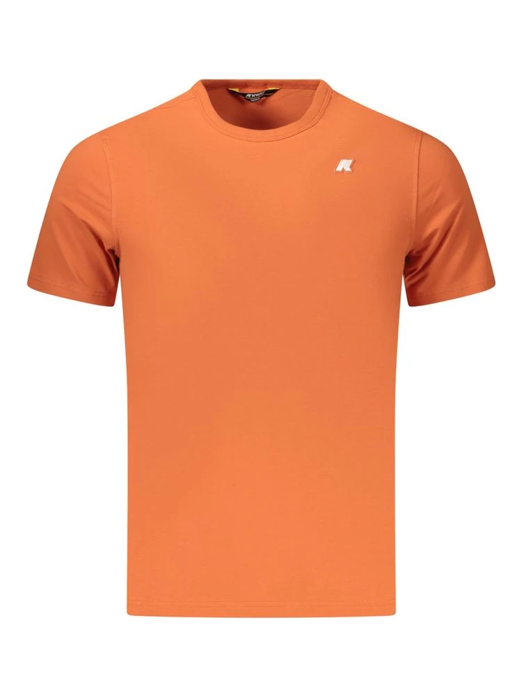 Orange Cotton T-Shirt
