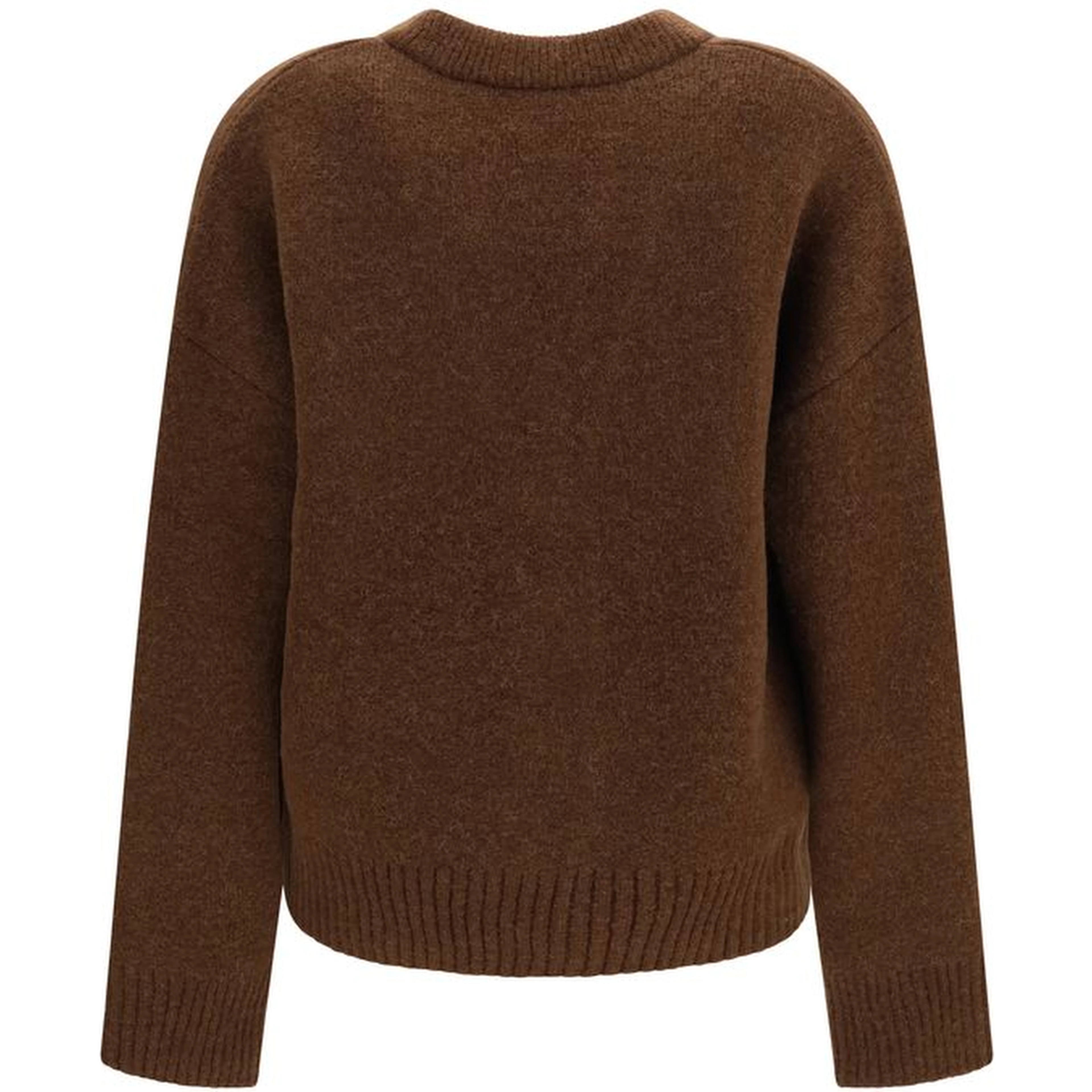 Brown Alpaca Vicugna Pacos Cardigan