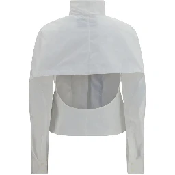 White Cotton Dress Shirt