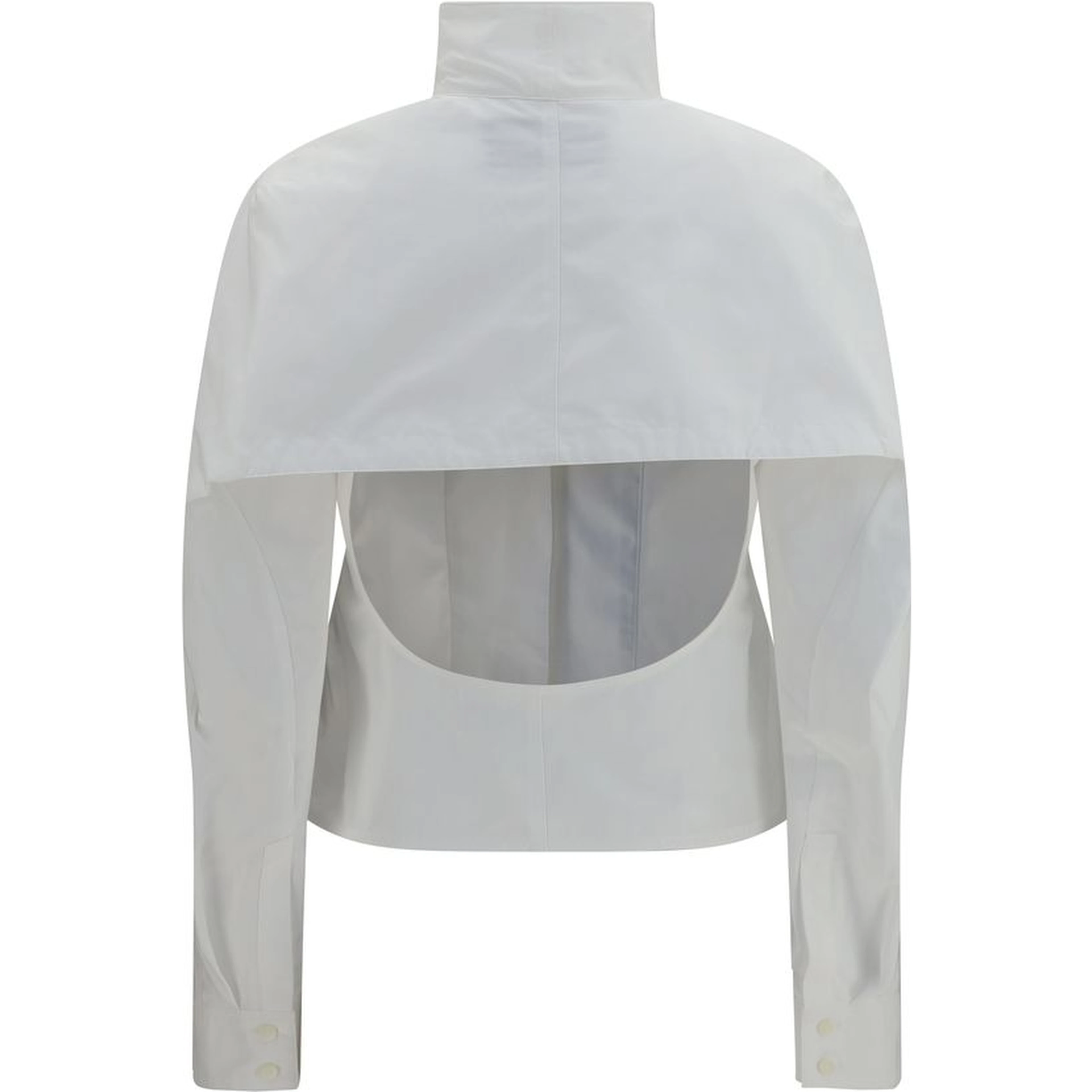 White Cotton Dress Shirt