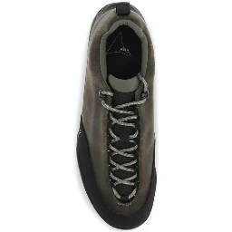 Brown Calf Leather Bos Taurus Athletic Sneakers