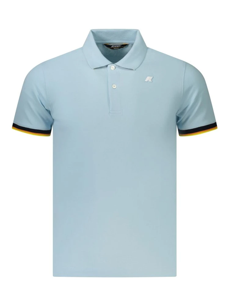 Azzurro Cotton Mens Polo