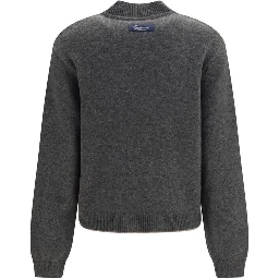Gray Cashmere Sweatshirt
