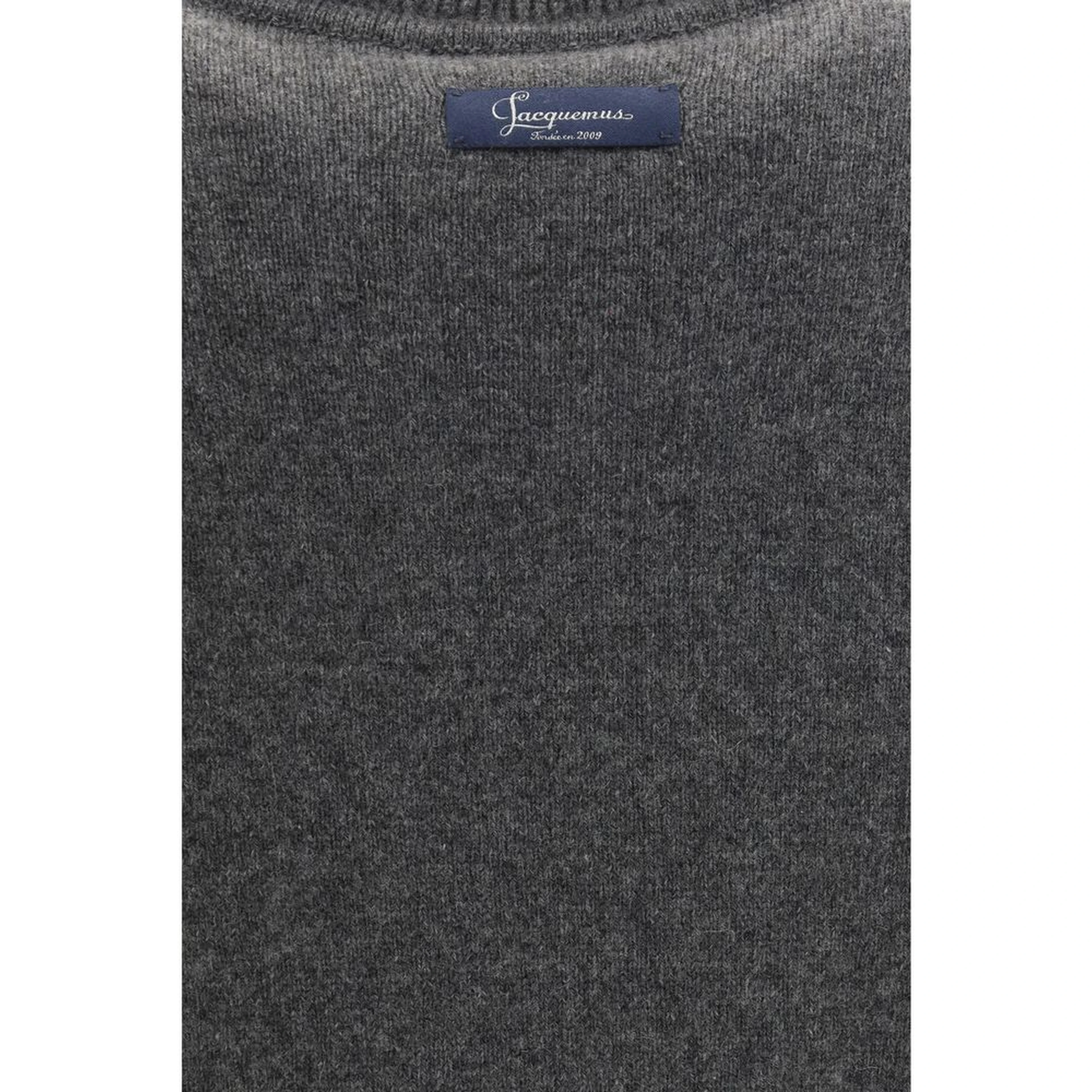 Gray Cashmere Sweatshirt
