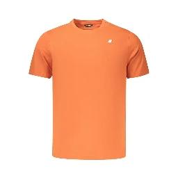 Orange Cotton Men's T-Shirt