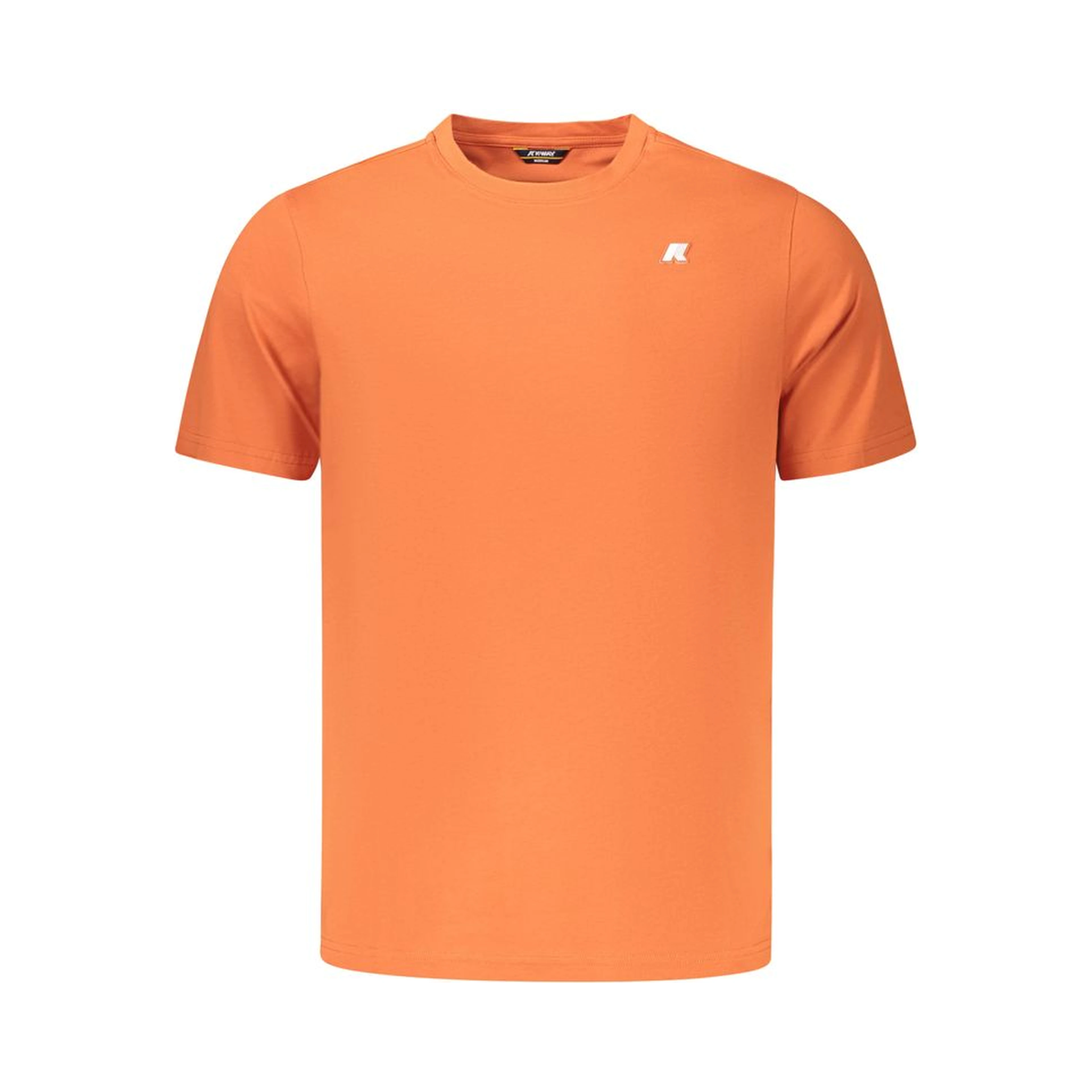 Orange Cotton Men's T-Shirt