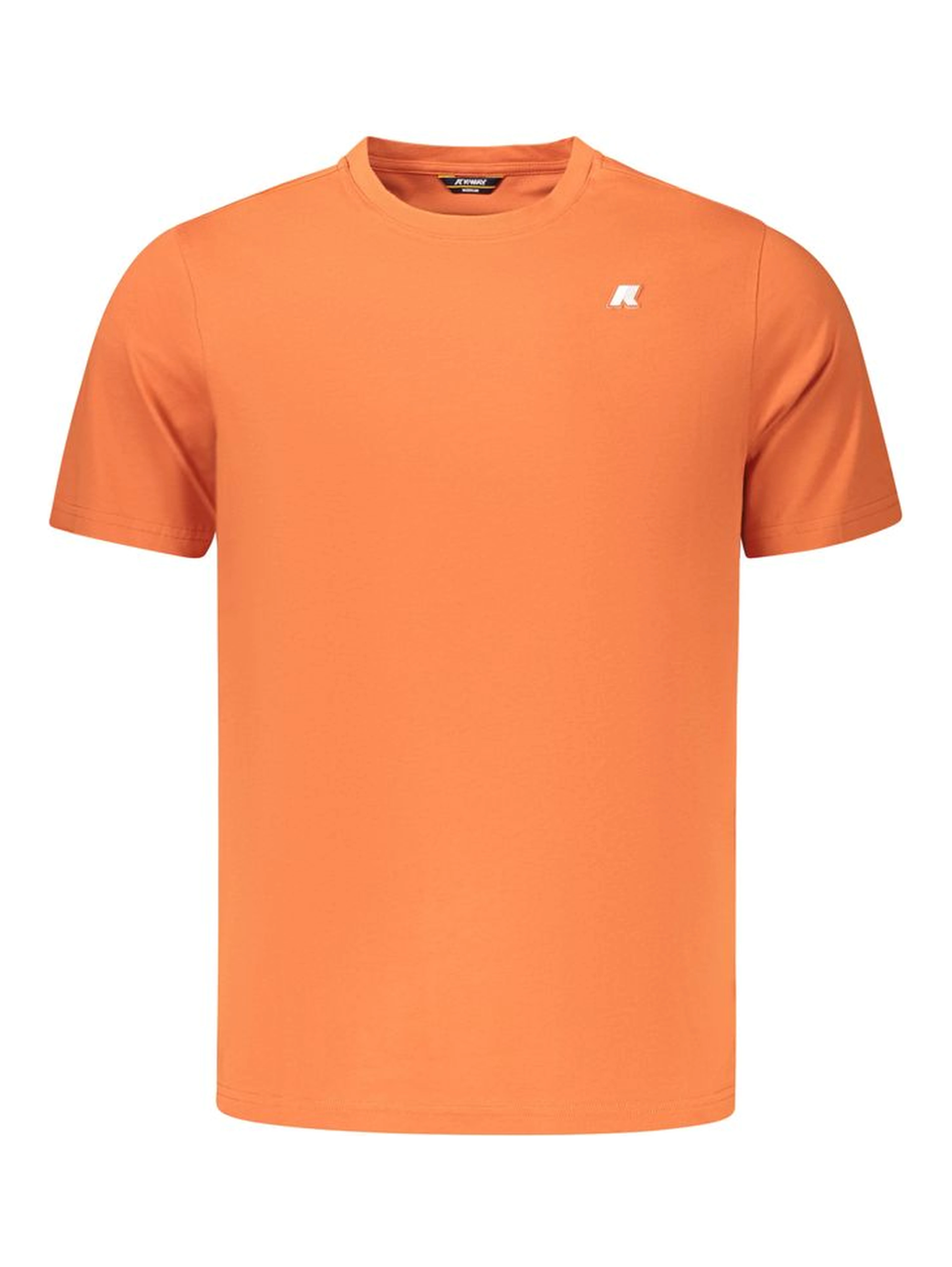Orange Cotton Men's T-Shirt