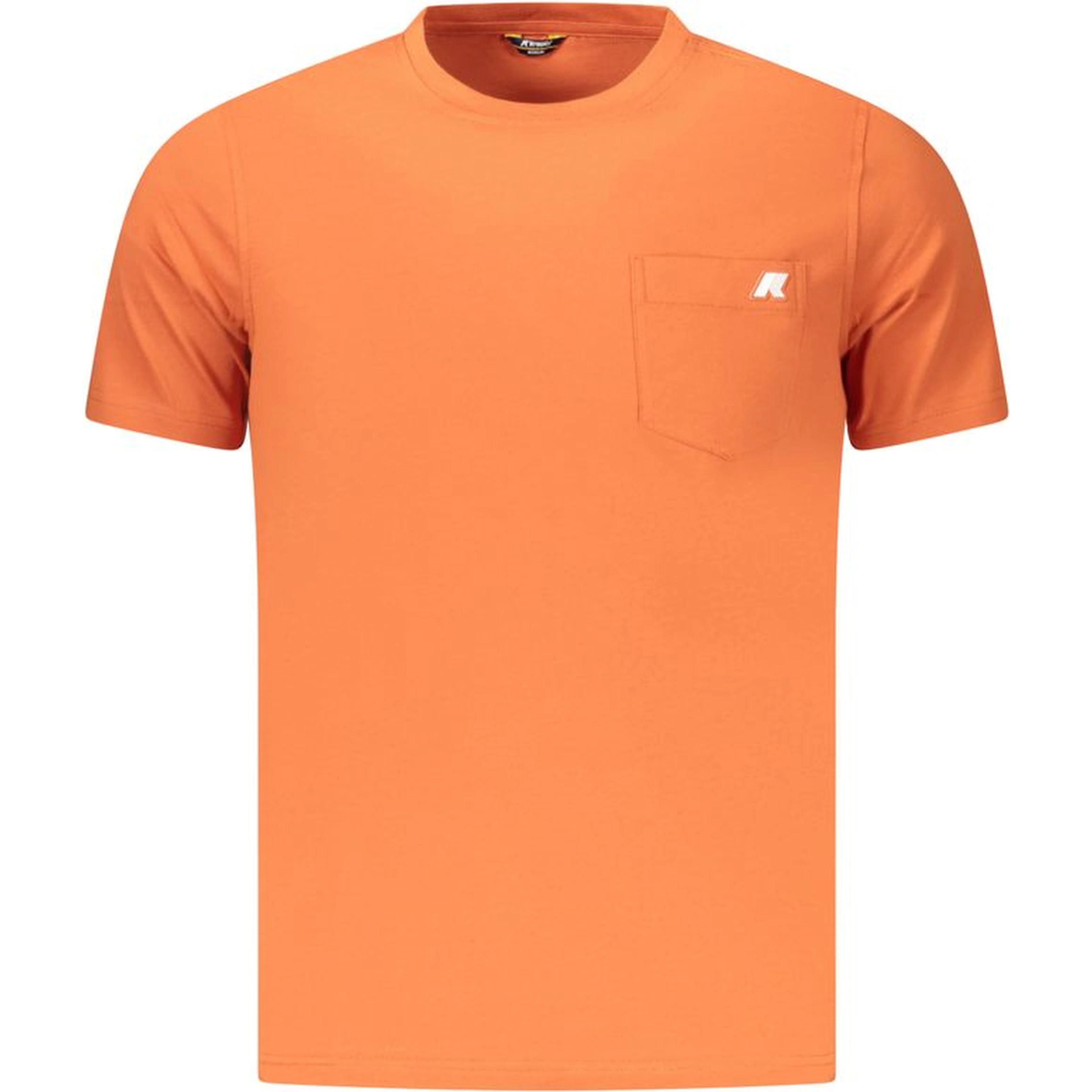Orange Cotton Men's T-Shirt