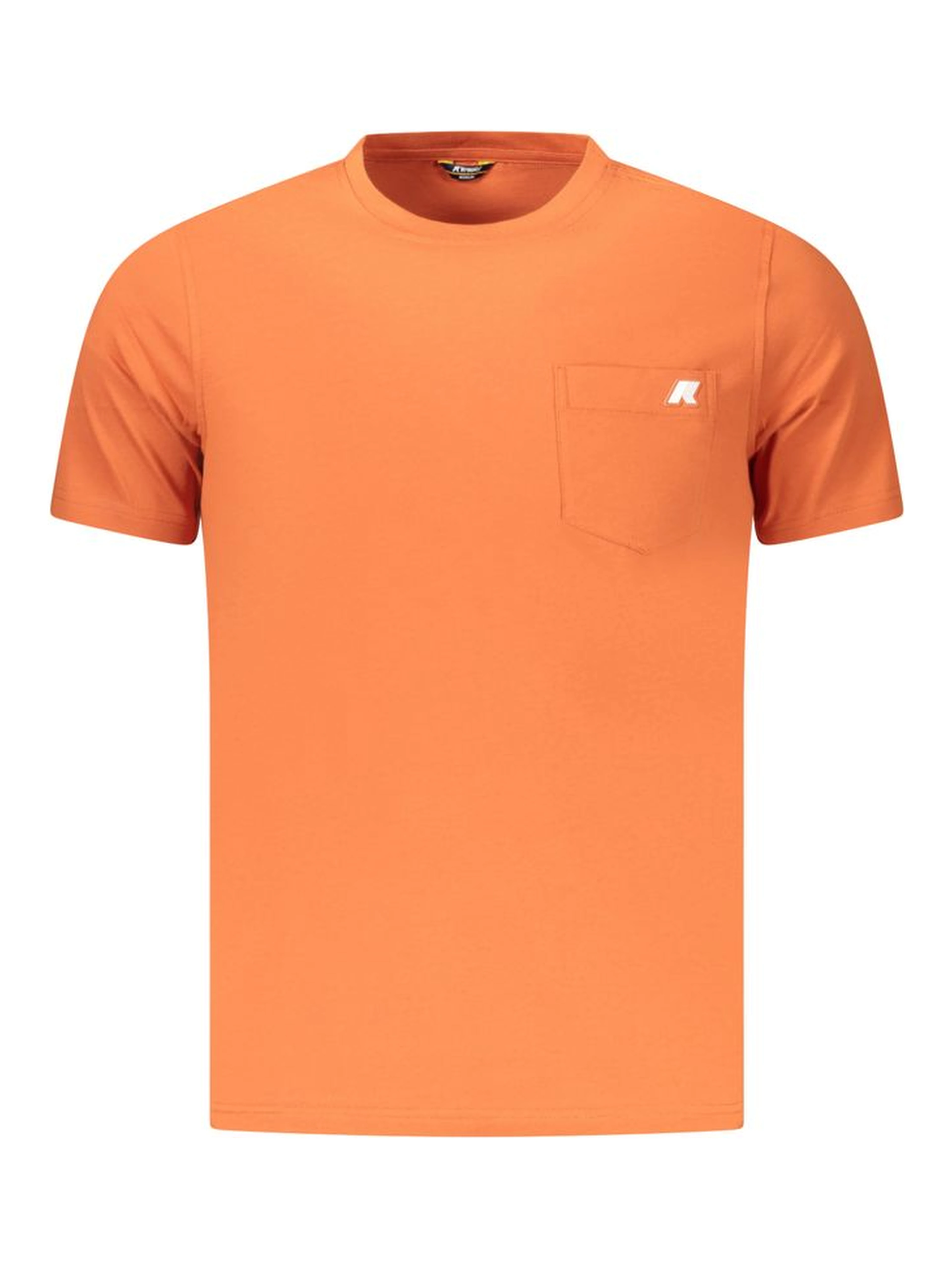 Orange Cotton Men's T-Shirt