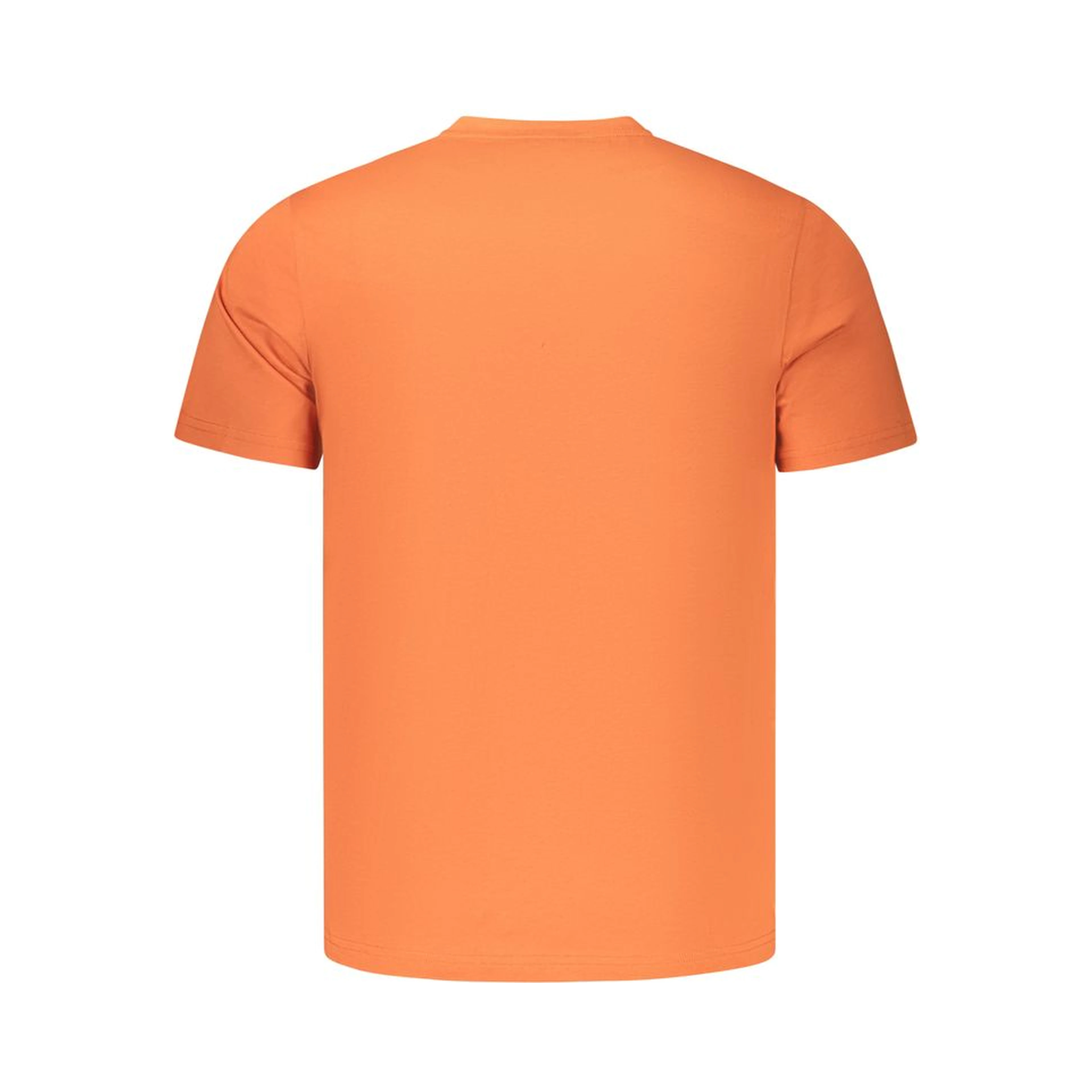 Orange Cotton Men's T-Shirt