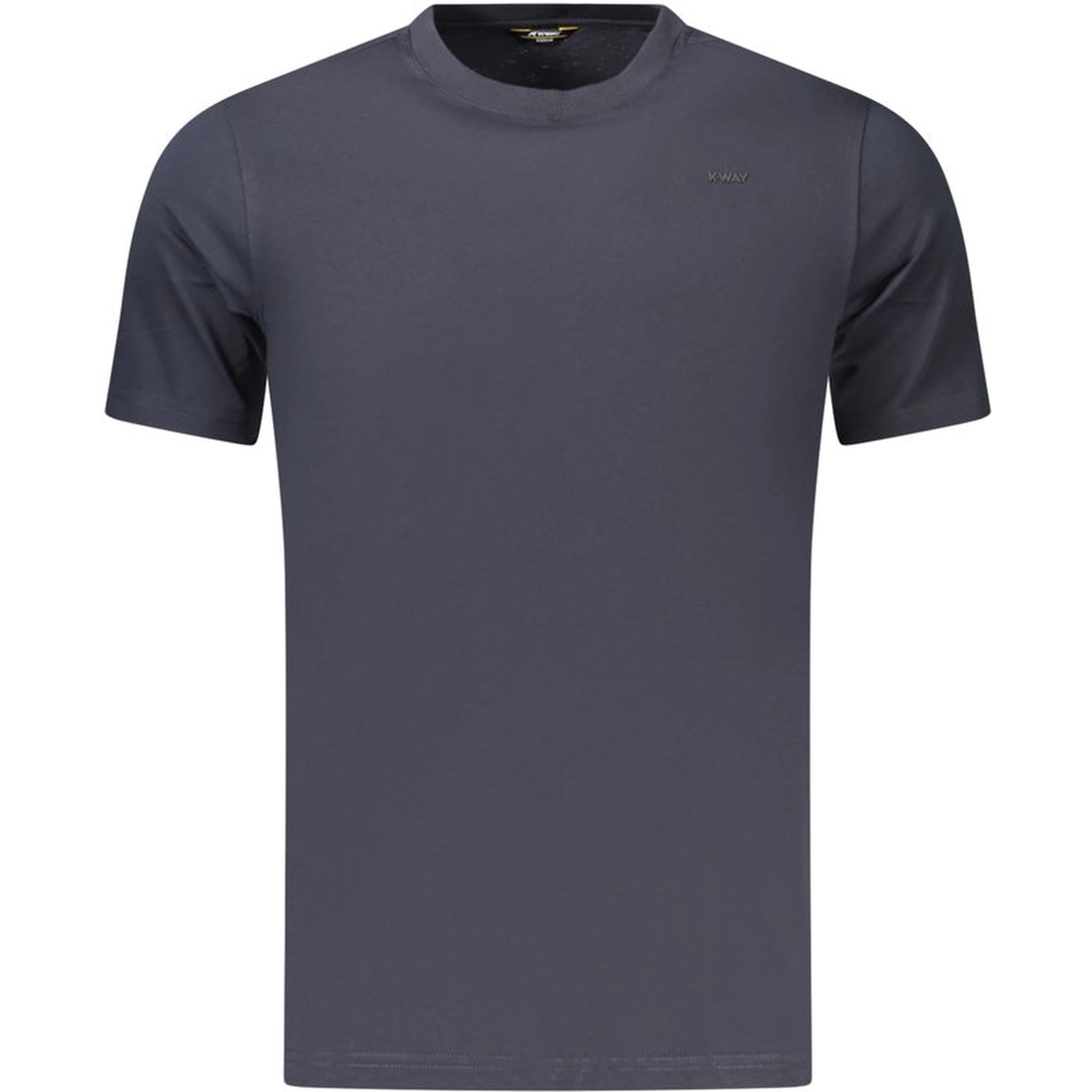 Blue Cotton Men's T-Shirt