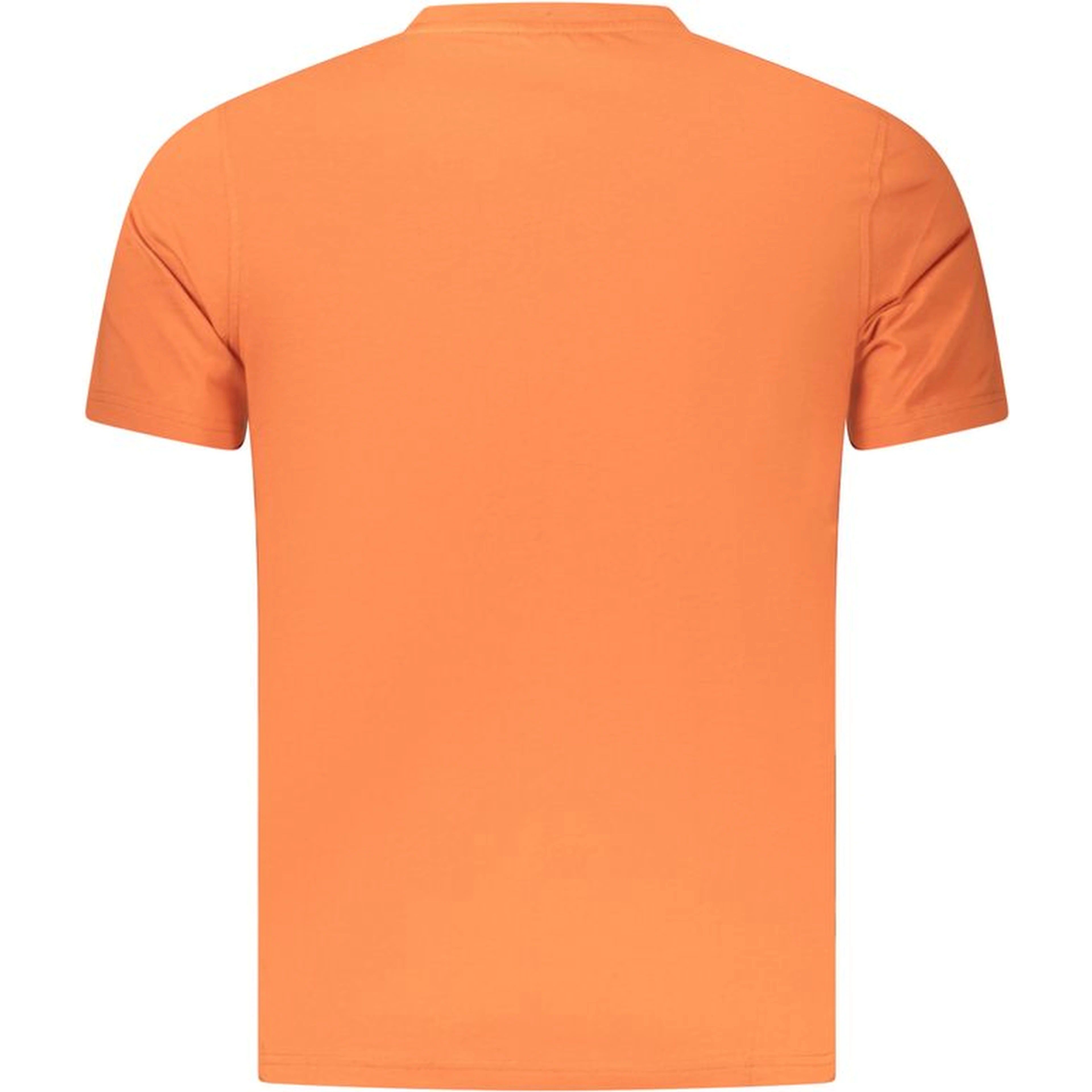 Orange Cotton Men's T-Shirt