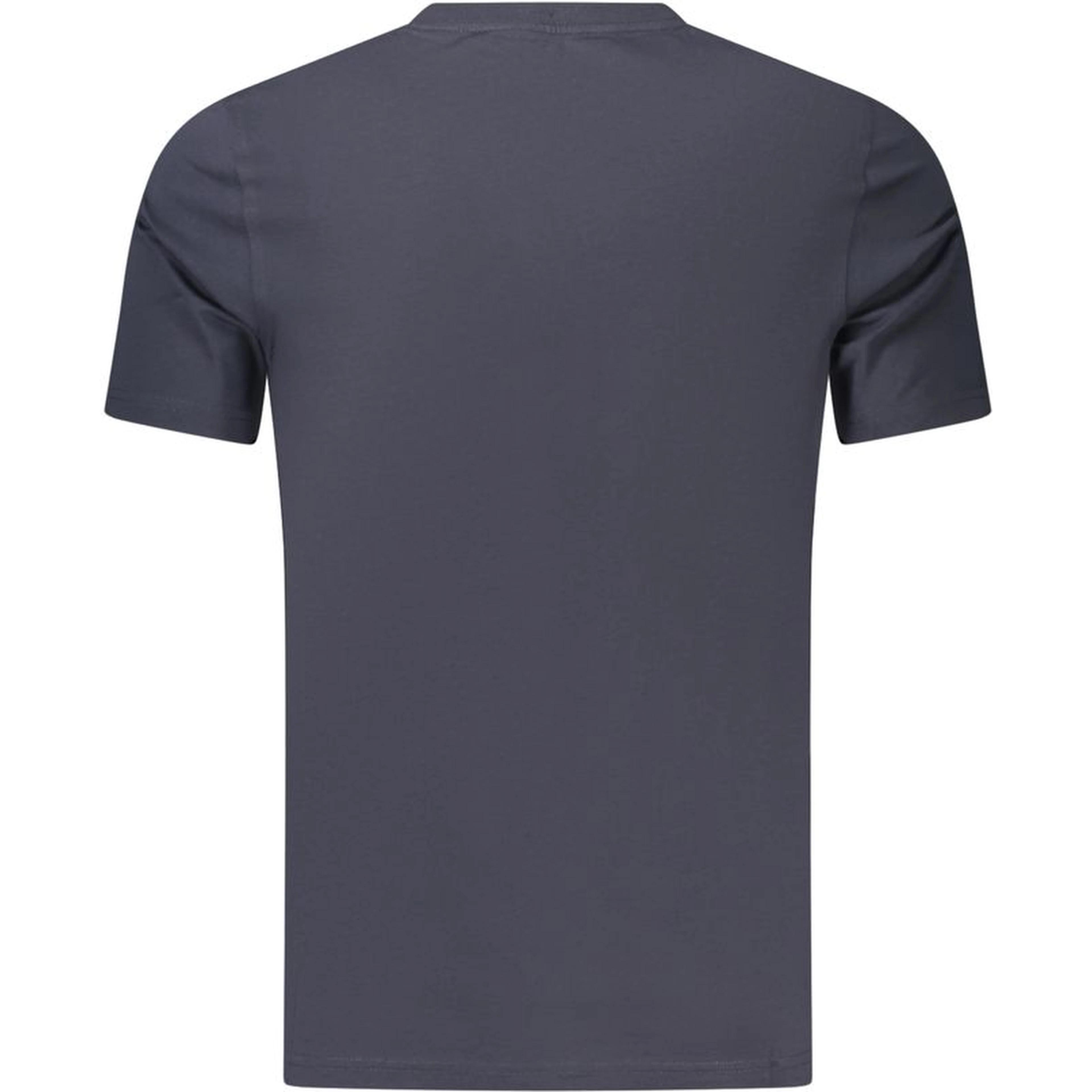Blue Cotton Men's T-Shirt
