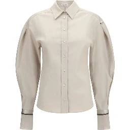 Beige Cotton Shirt