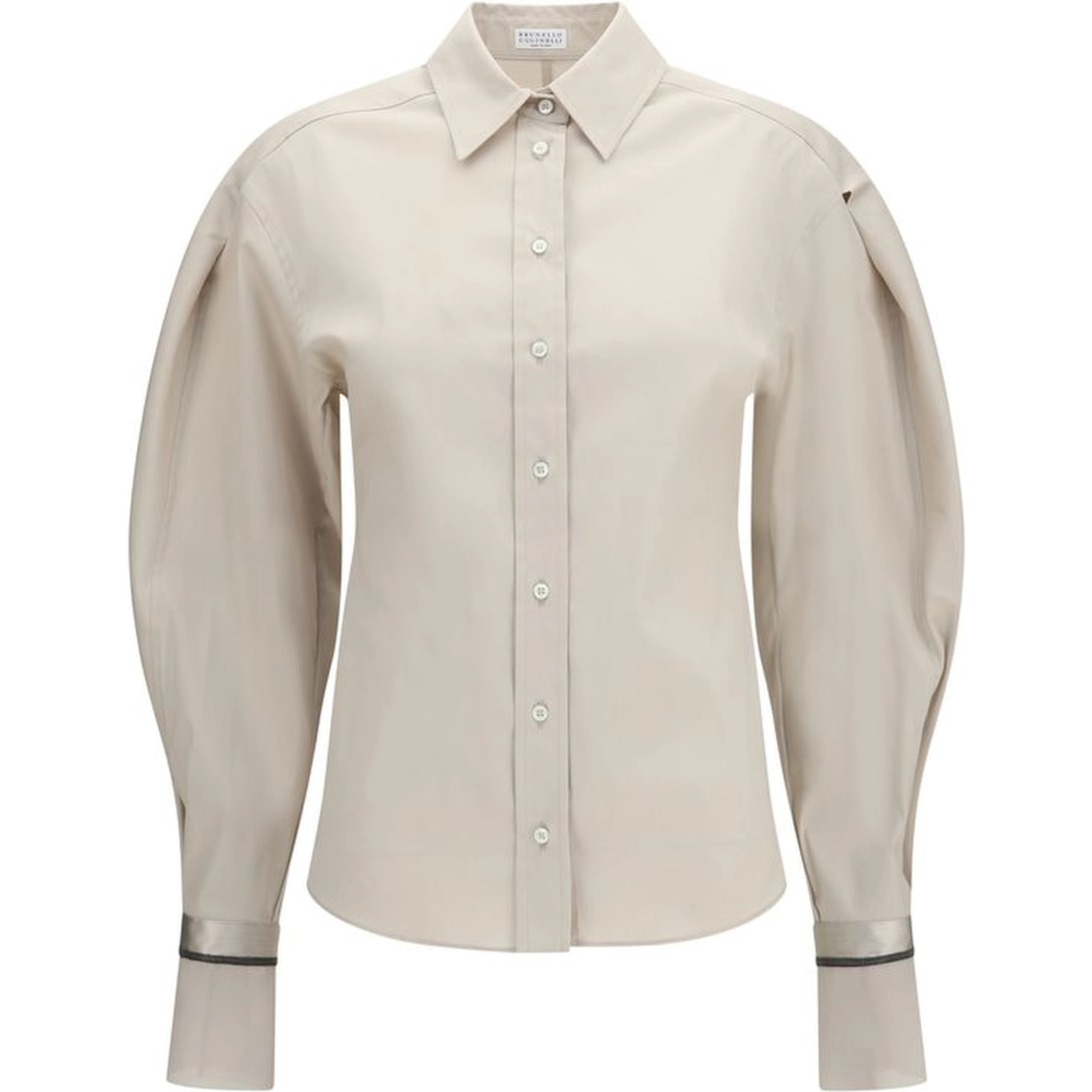 Beige Cotton Shirt