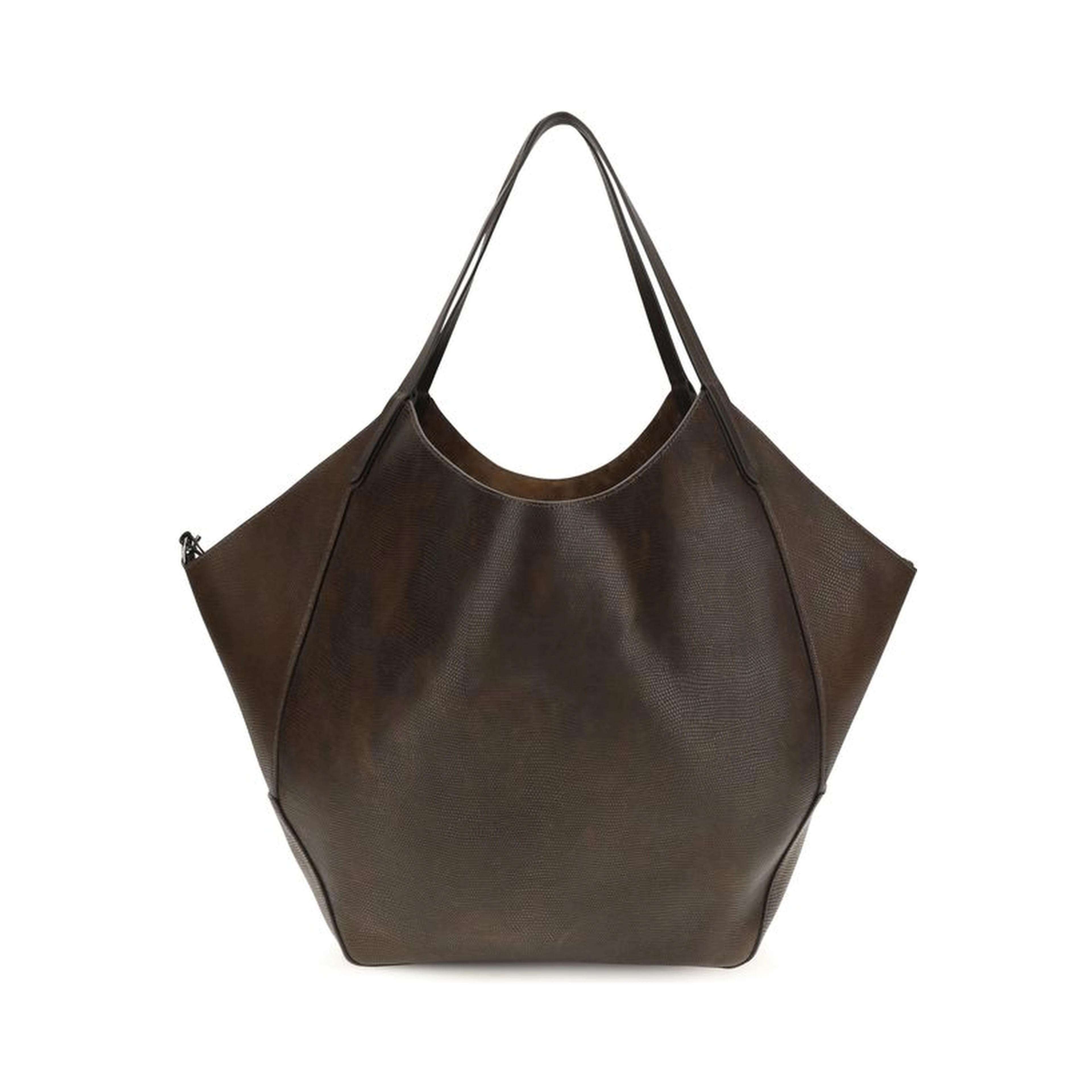 Brown Calf Leather Bos Taurus Handbag
