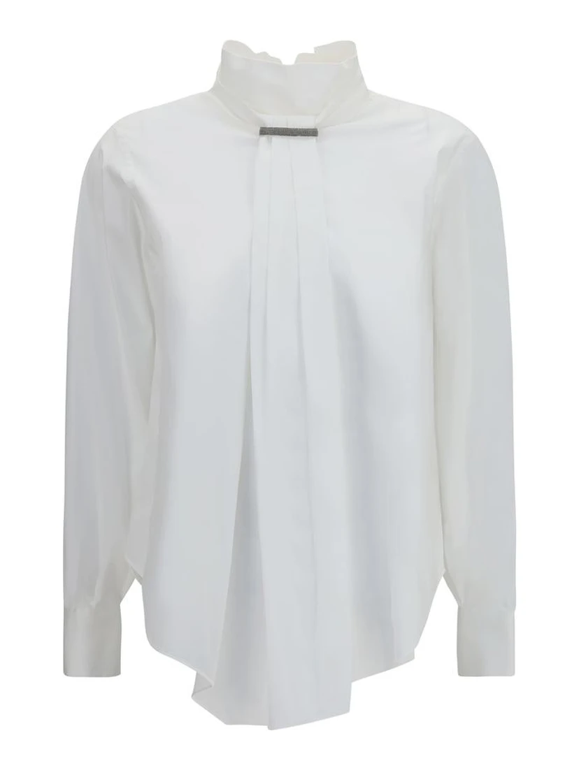 White Cotton Blouse