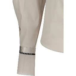 Beige Cotton Shirt