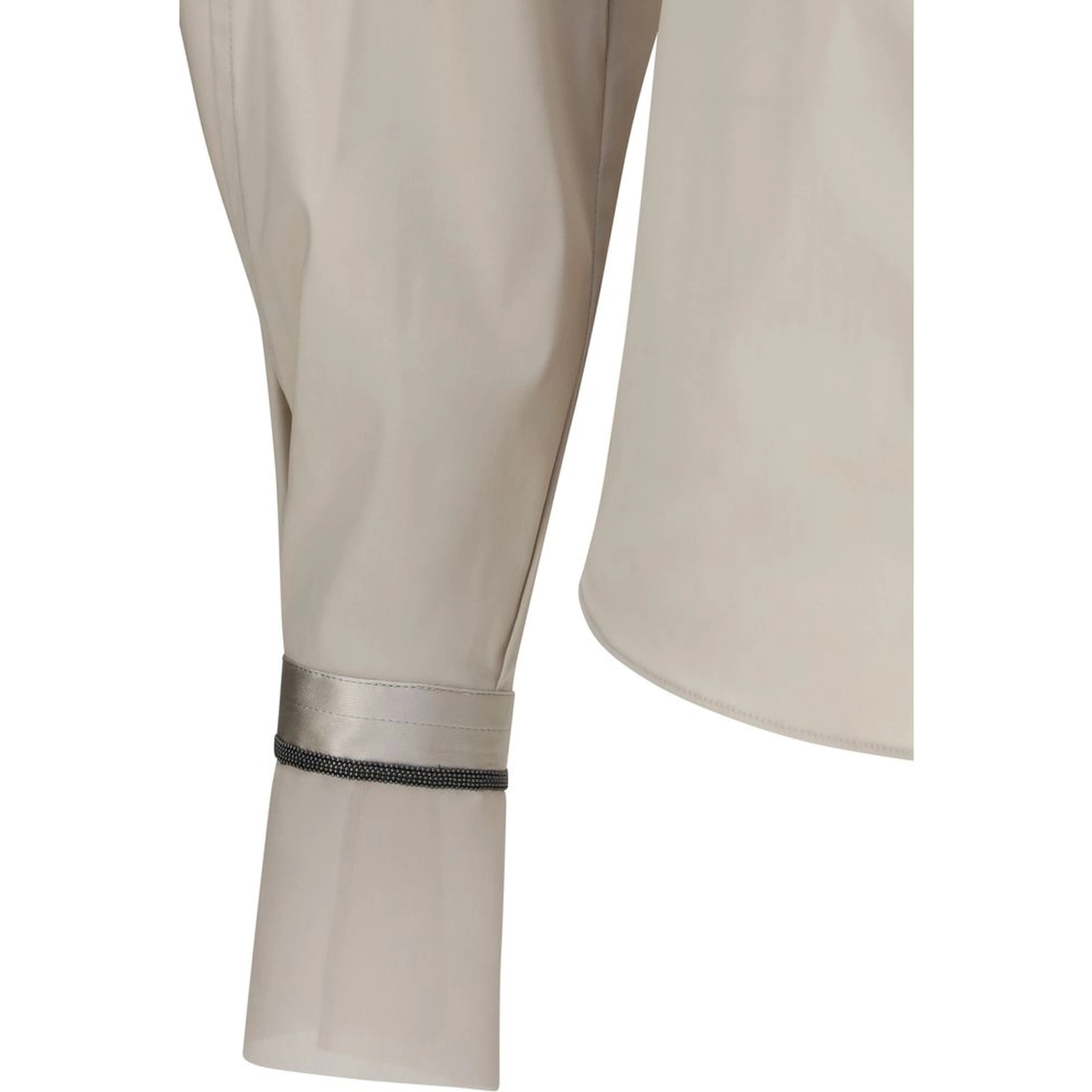 Beige Cotton Shirt