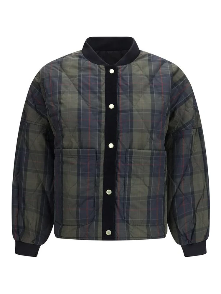Black Polyester Bomber alternative