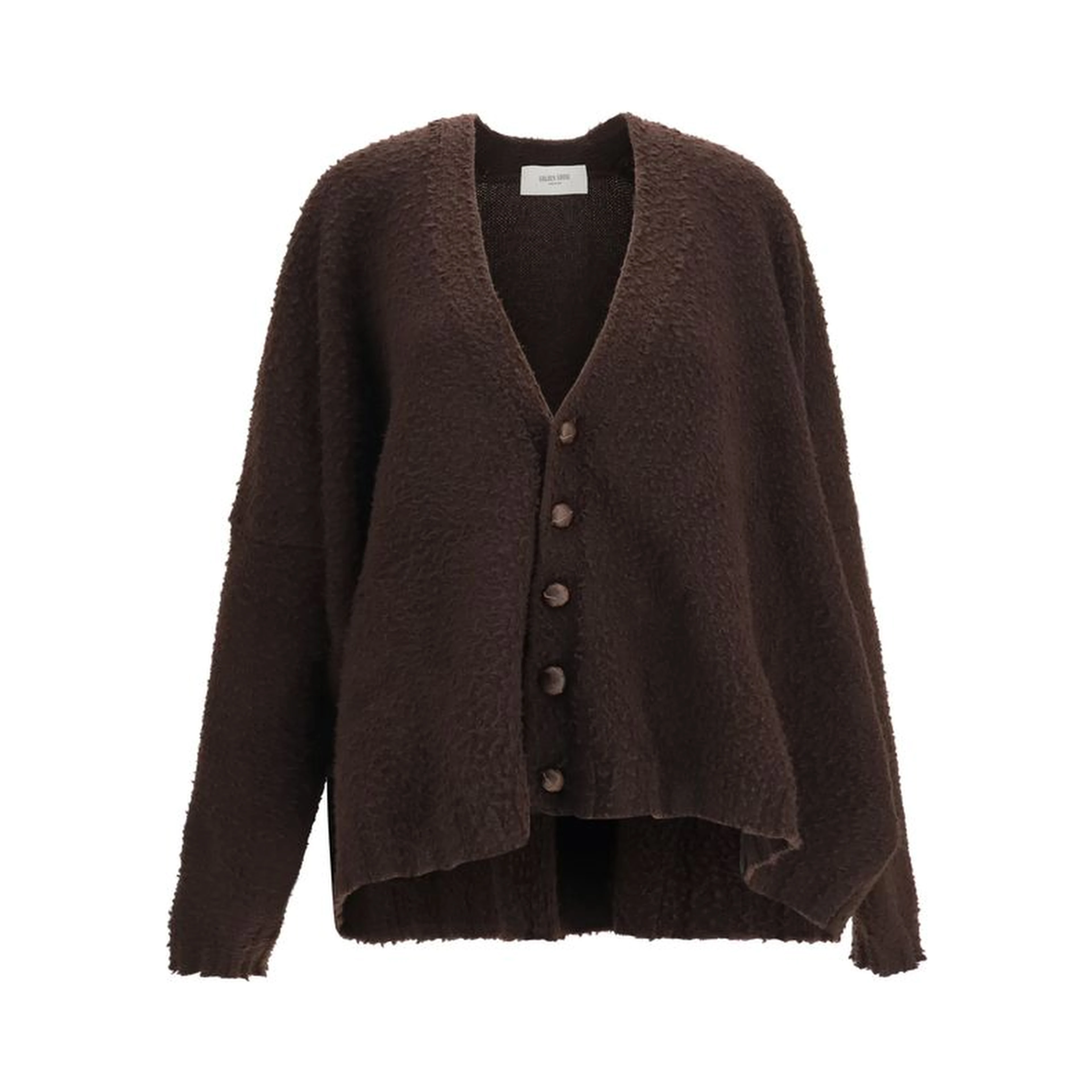 Brown Wool Oves Aries Cardigan