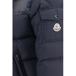 Blue Goose Down Full-Length Jacket