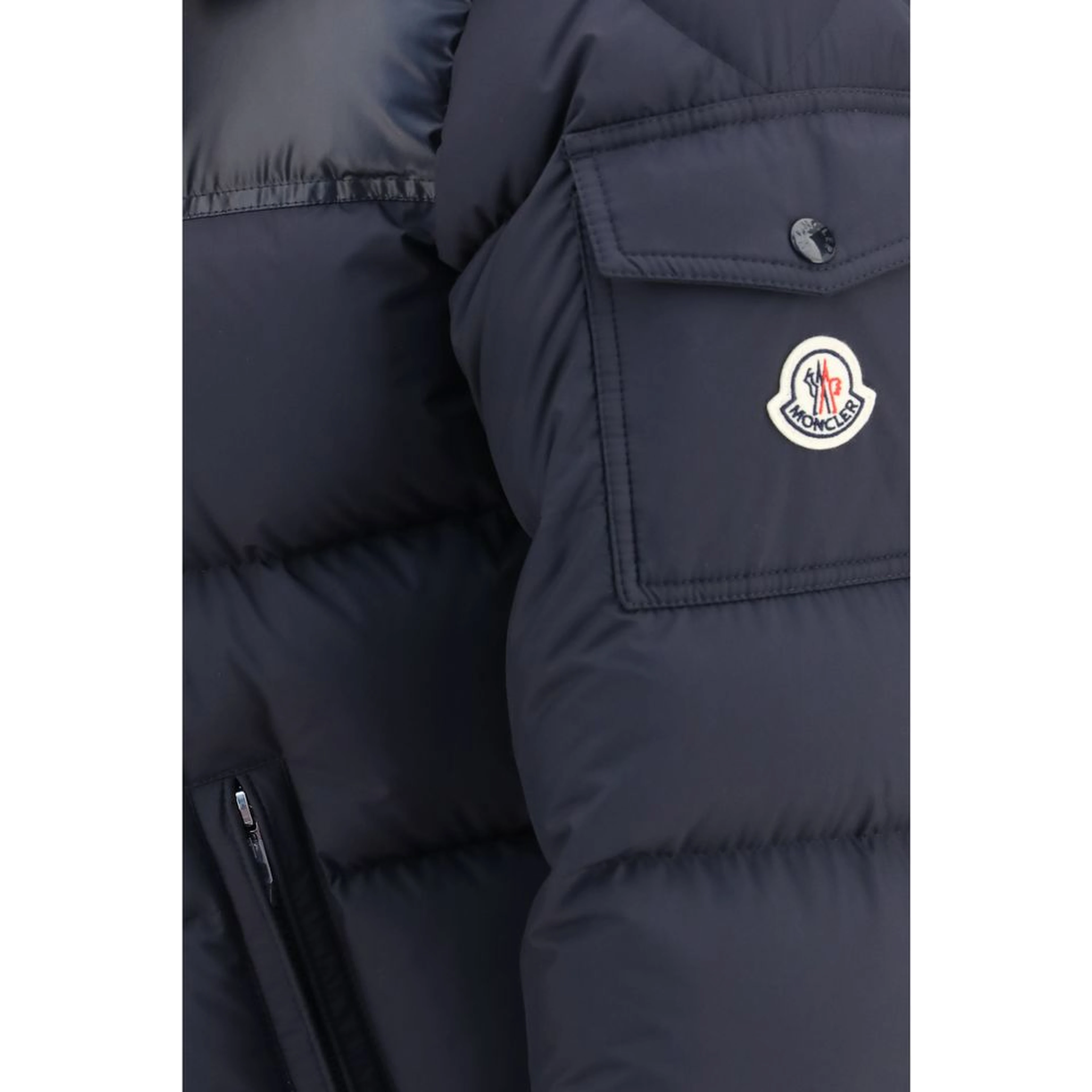 Blue Goose Down Full-Length Jacket