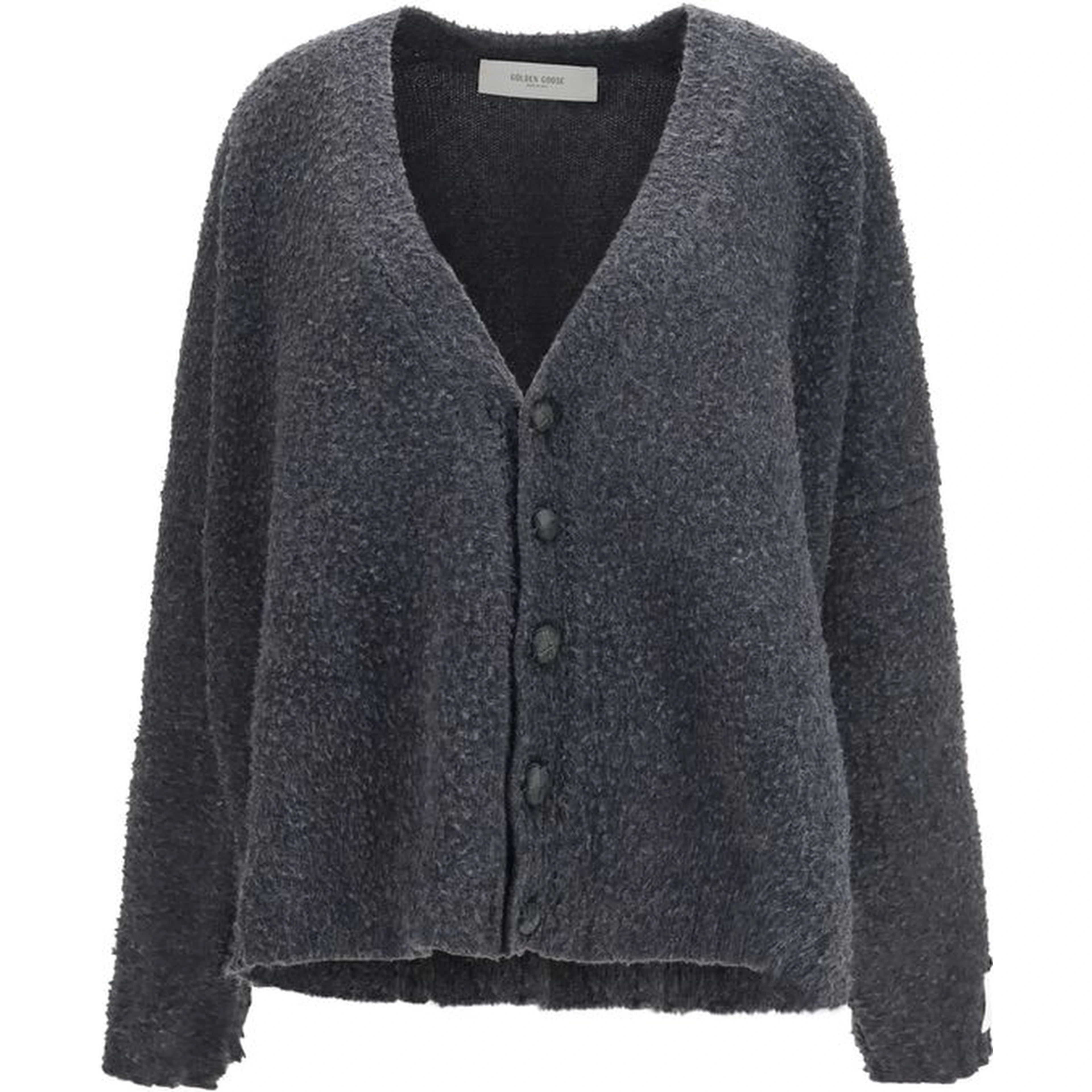 Gray Wool Oves Aries Cardigan