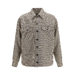 Brown Wool Oves Aries Full-Length Jacket