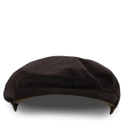Brown Cotton Fatcap Hat
