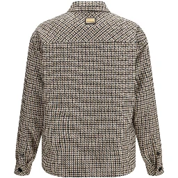 Brown Wool Oves Aries Full-Length Jacket