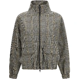 Beige Viscose Bomber