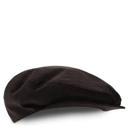 Brown Cotton Fatcap Hat