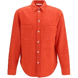 Red Cashmere Shirt