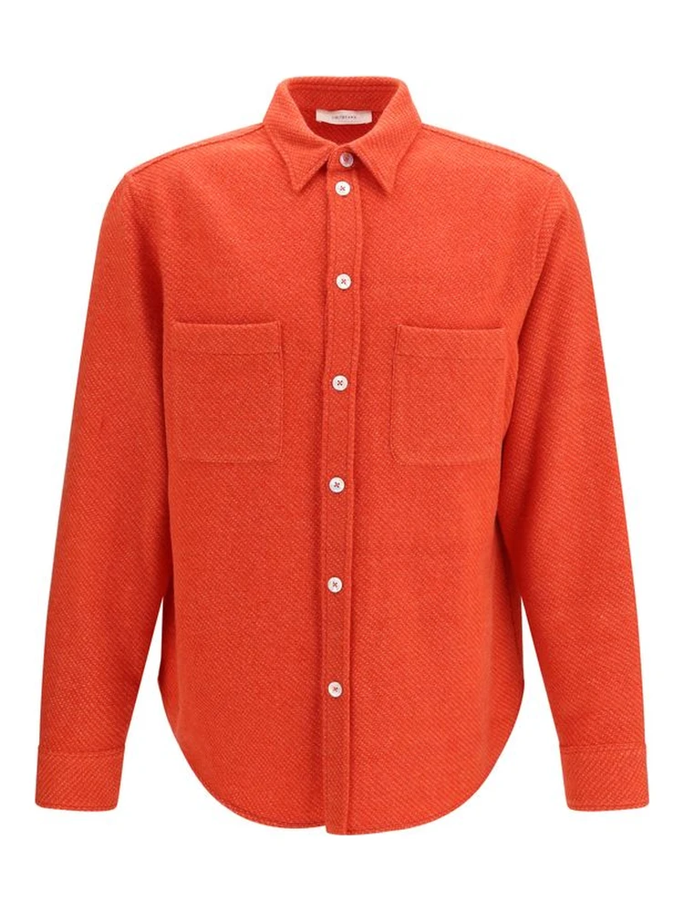 Red Cashmere Shirt