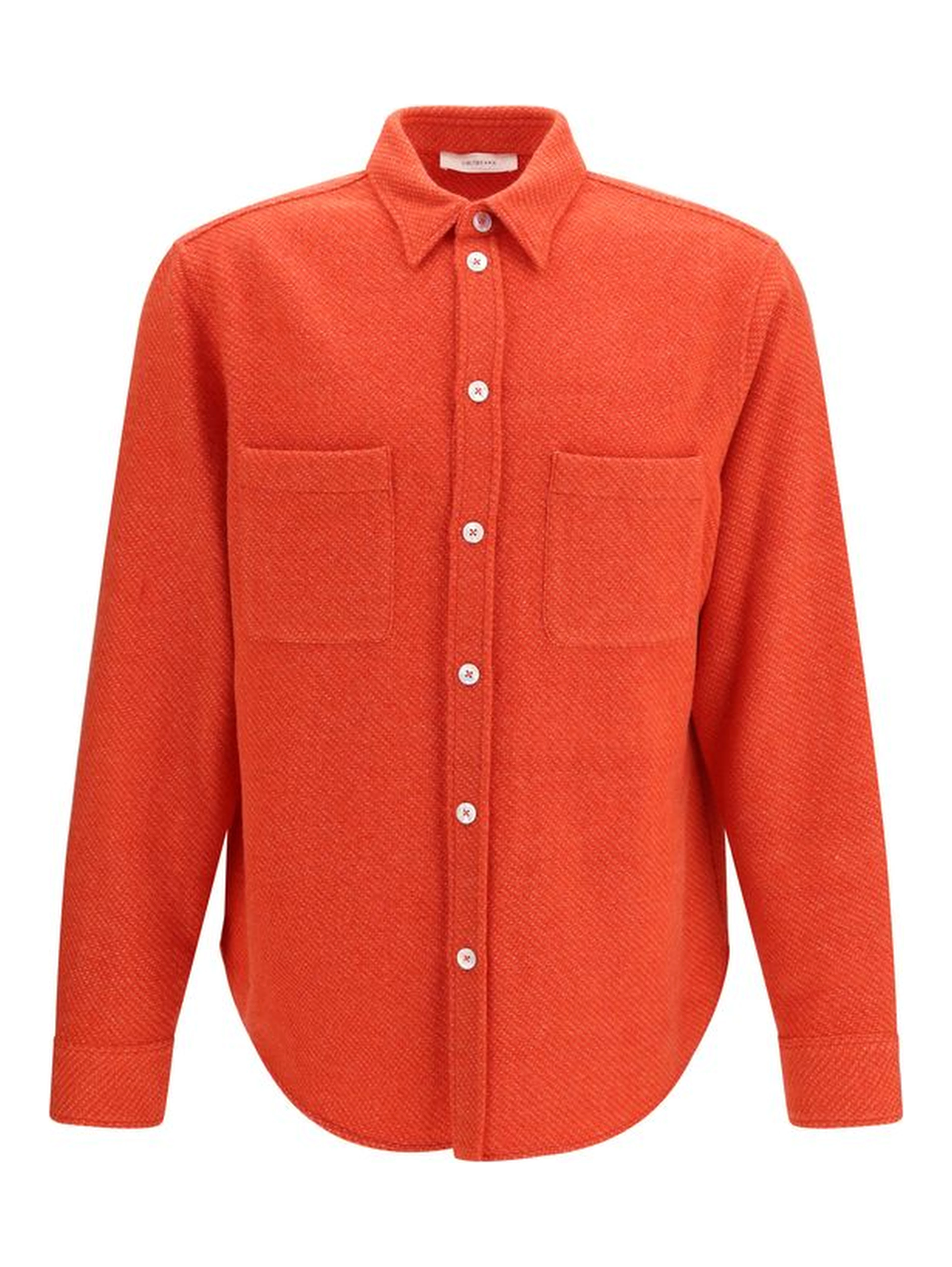 Red Cashmere Shirt