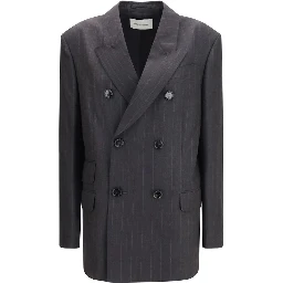Gray Wool Oves Aries Blazer