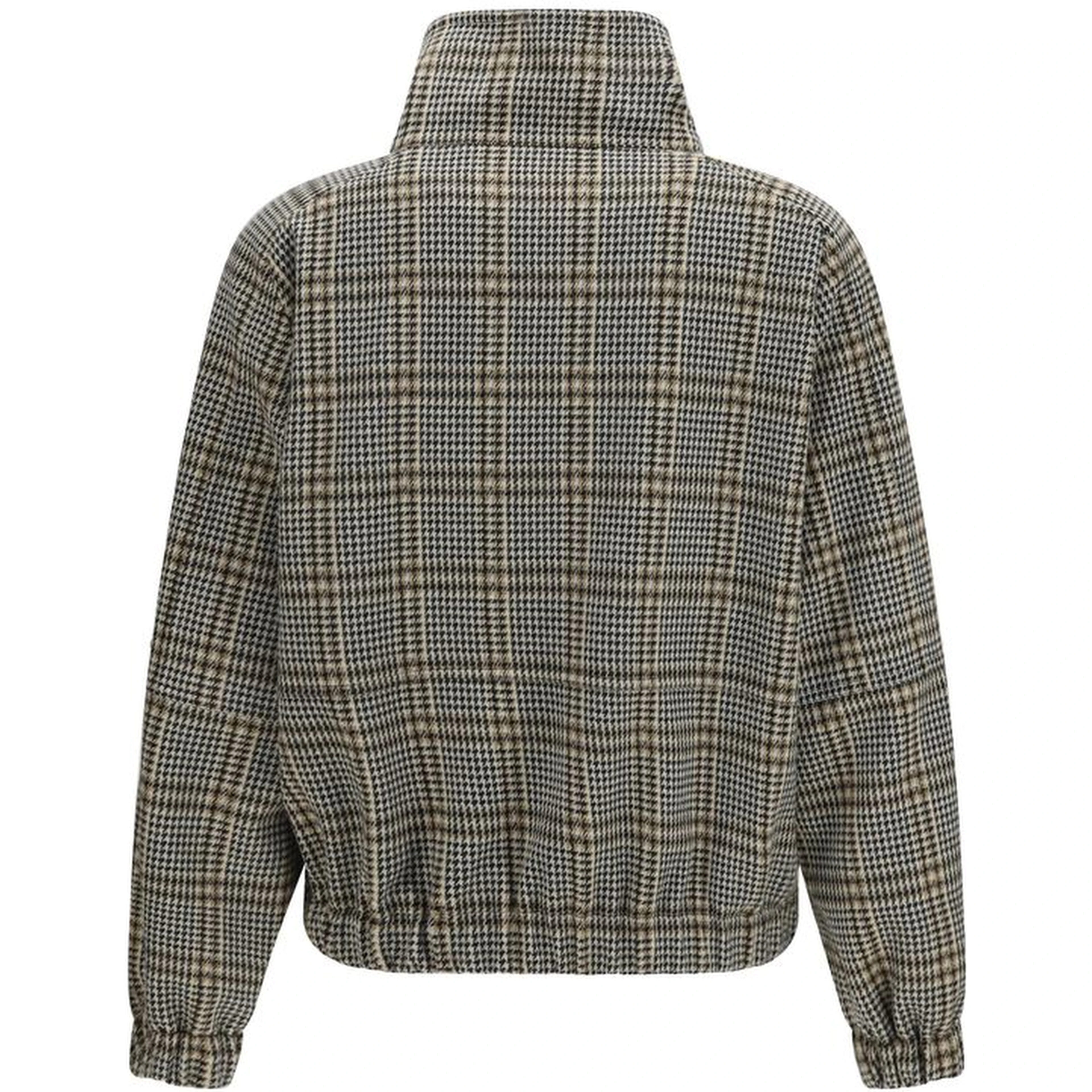 Beige Viscose Bomber