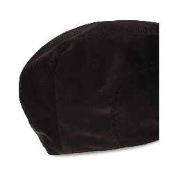 Brown Cotton Fatcap Hat