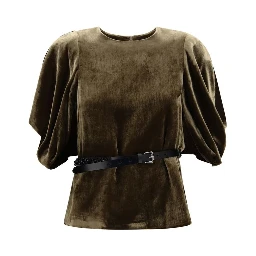 Brown Viscose Shirt
