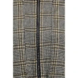 Beige Viscose Bomber