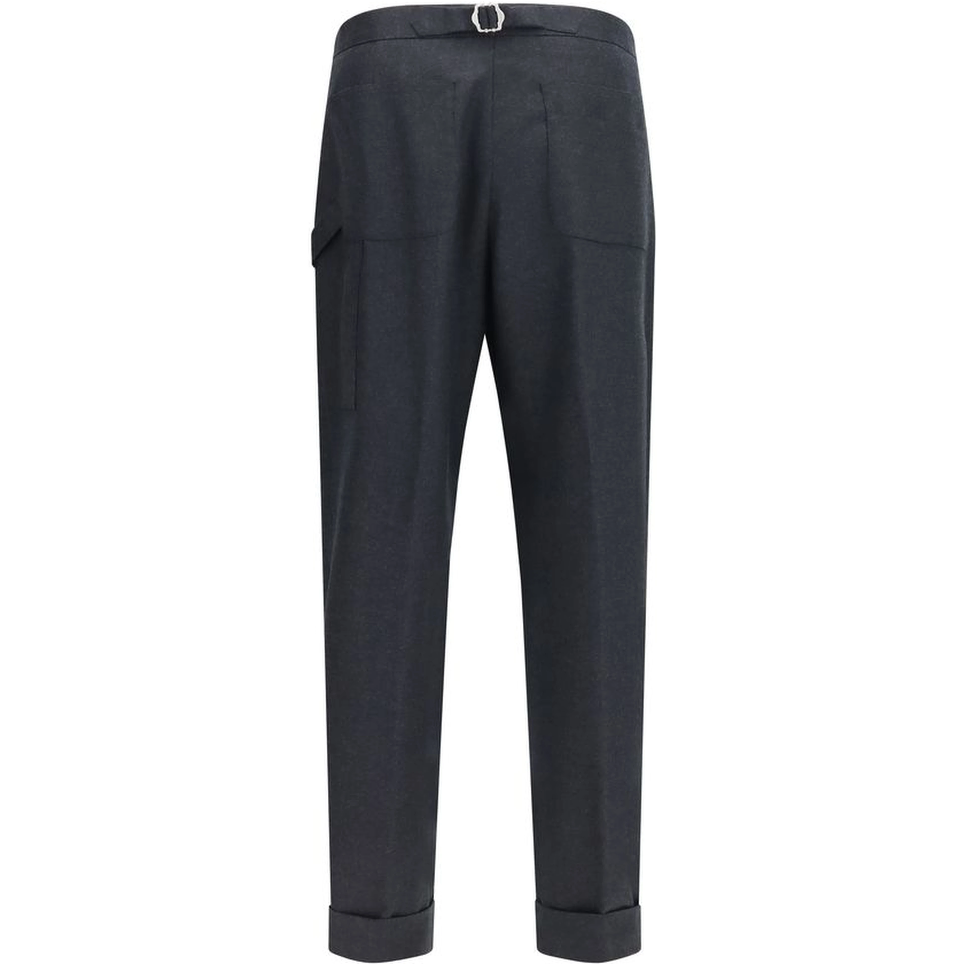 Gray Wool Oves Aries Dress Pants