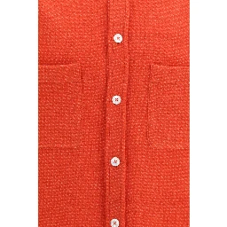 Red Cashmere Shirt