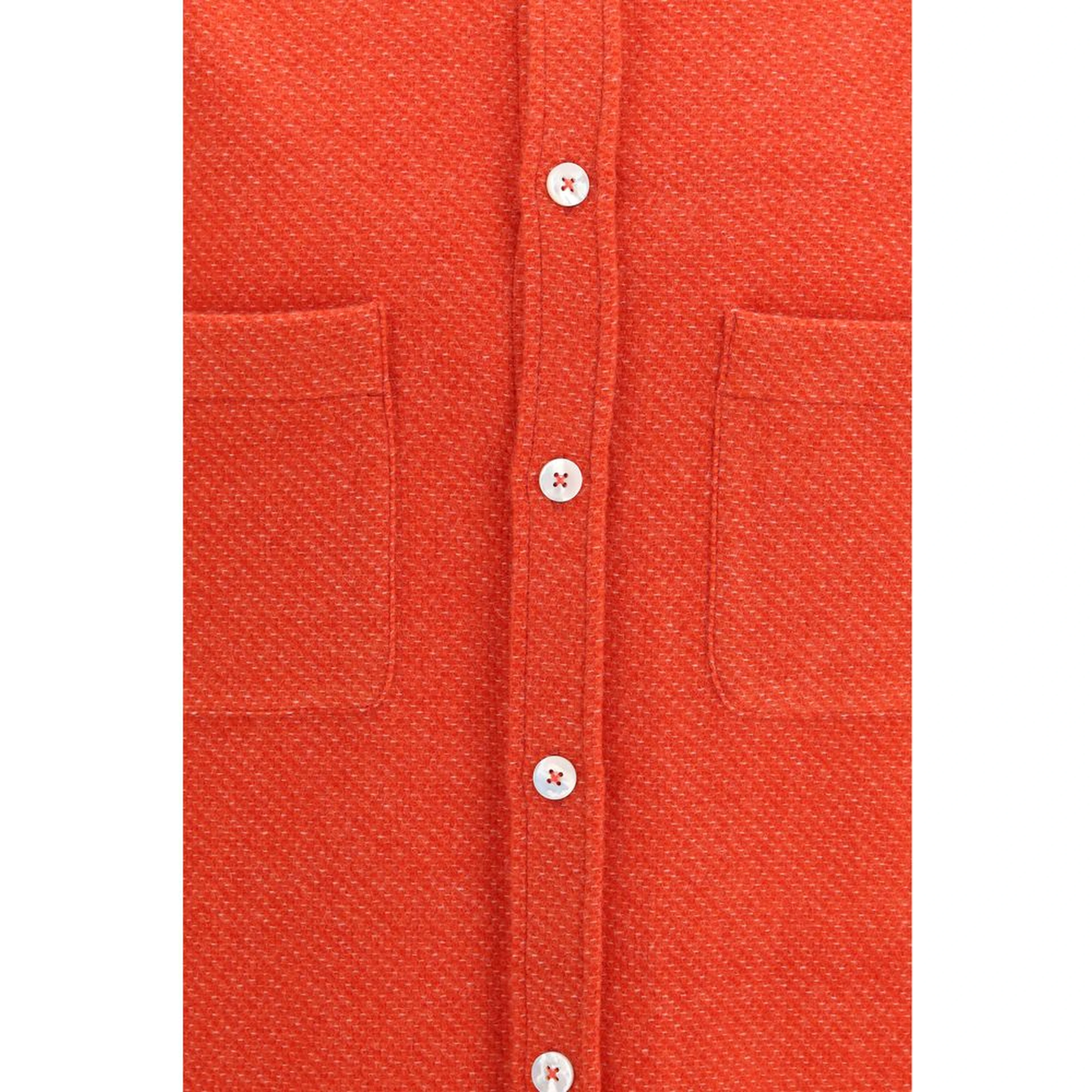Red Cashmere Shirt
