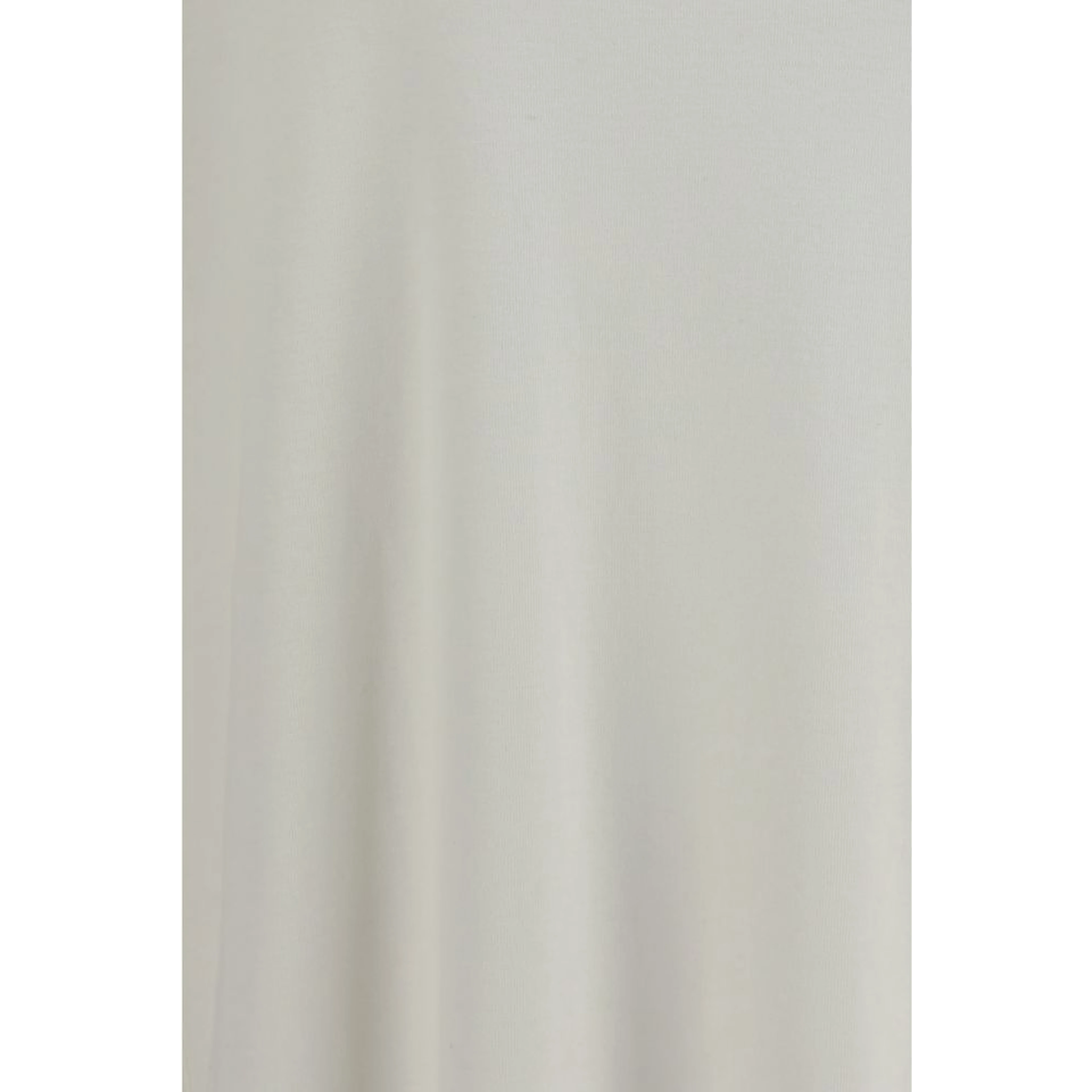 White Cotton Long Sleeve T-Shirt