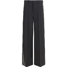 Gray Wool Oves Aries Casual Pants